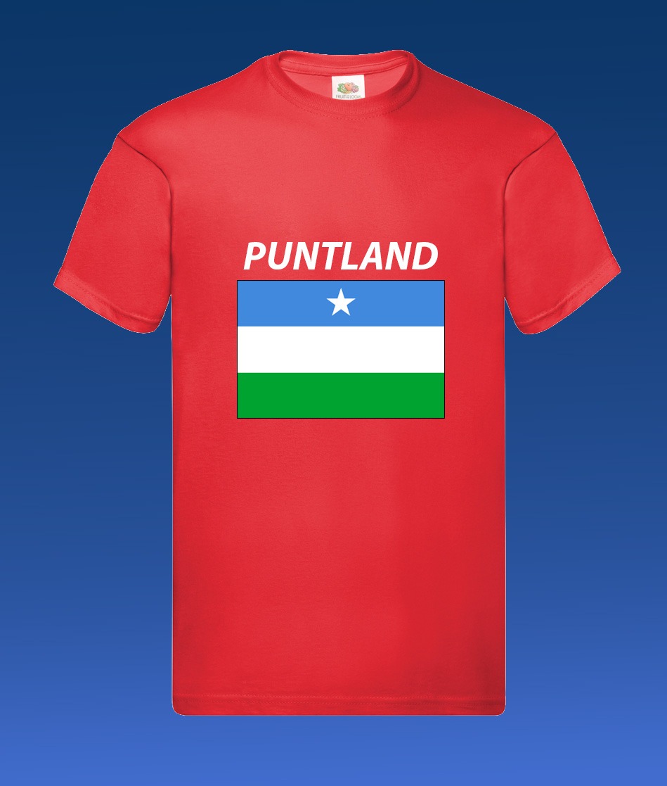 Red t-shirt Puntland